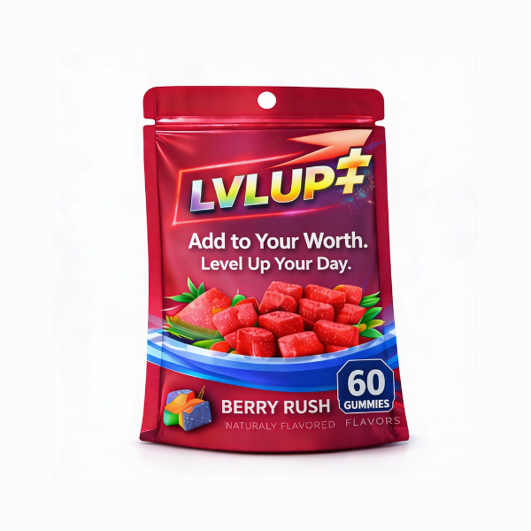 LVL UP++ Performance Gummies — Berry Rush
