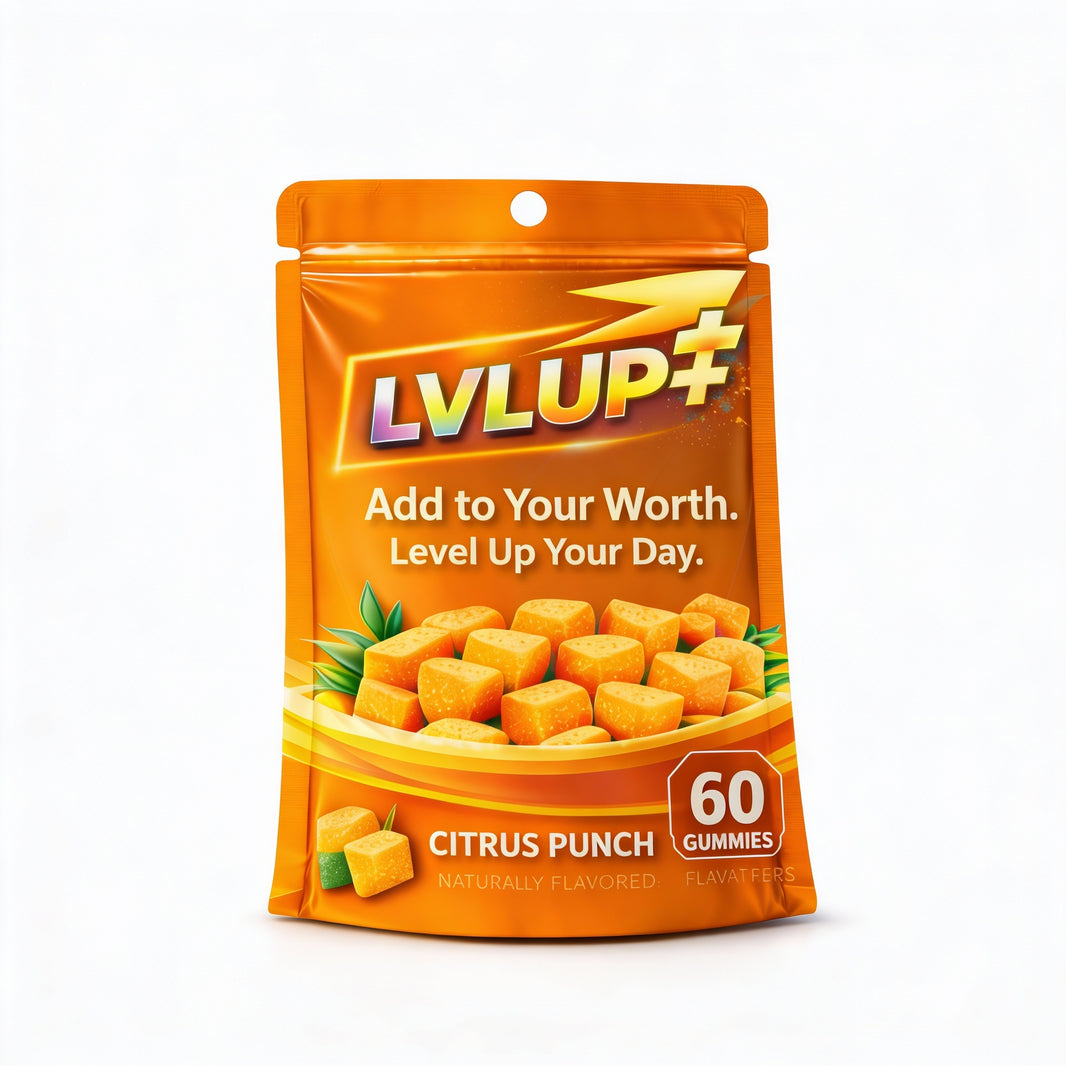 LVL UP++ Performance Gummies — Citrus Punch